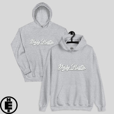 Gray Hoodie "White DH"-$280.00 TT