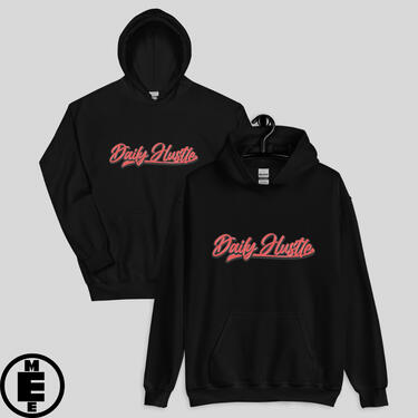 Black Hoodie "Red DH"-$280.00 TT