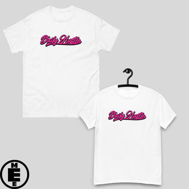 White T-Shirt "Pink DH"-$150.00 TT