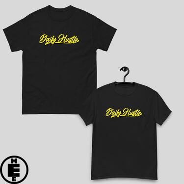 Black T-Shirt "Yellow DH"-$150.00 TT