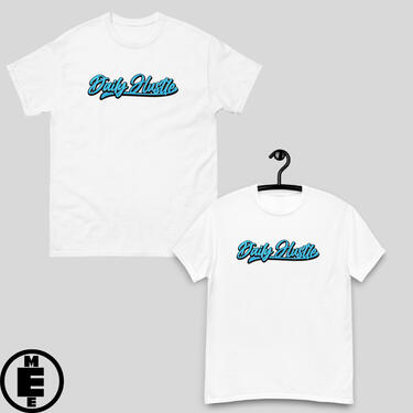 White T-Shirt "Blue DH"-$150.00 TT