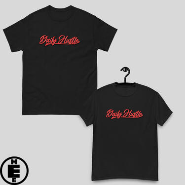 Black T-Shirt "Red DH"-$150.00 TT